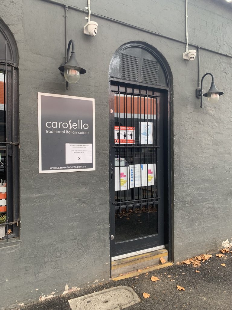 Carosello Pizza Restaurant Moonee Ponds