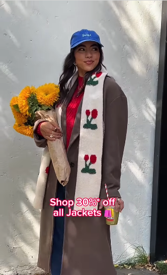 sports girl 30% off jacket sale