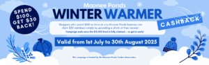 Moonee Ponds Winter Cashback