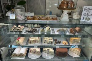 Mon Paris café and patisserie in Moonee Ponds, offering French pastries, cakes, and savoury dishes.