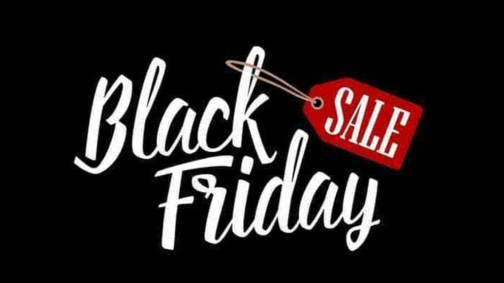 Shoppers enjoying Black Friday sales in Moonee Ponds, Melbourne.