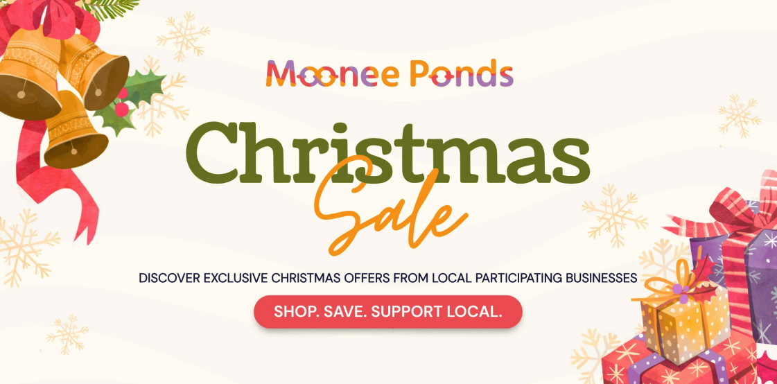 Moonee Ponds Christmas Banner
