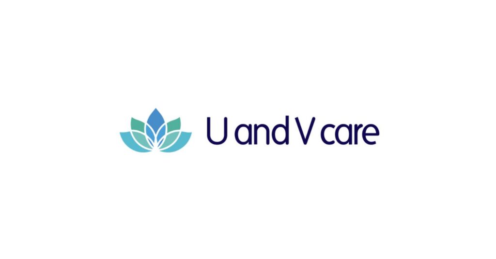 U and V Care logo — registered NDIS provider in Moonee Ponds